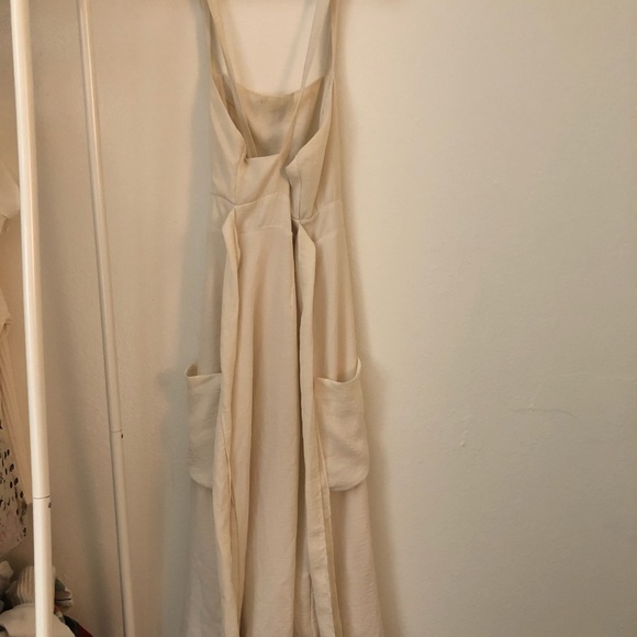 Beige button midi/long dress - Picture 3 of 3